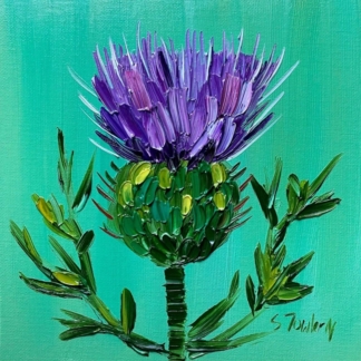 Image of Purple Thistle by Sheila Fowler